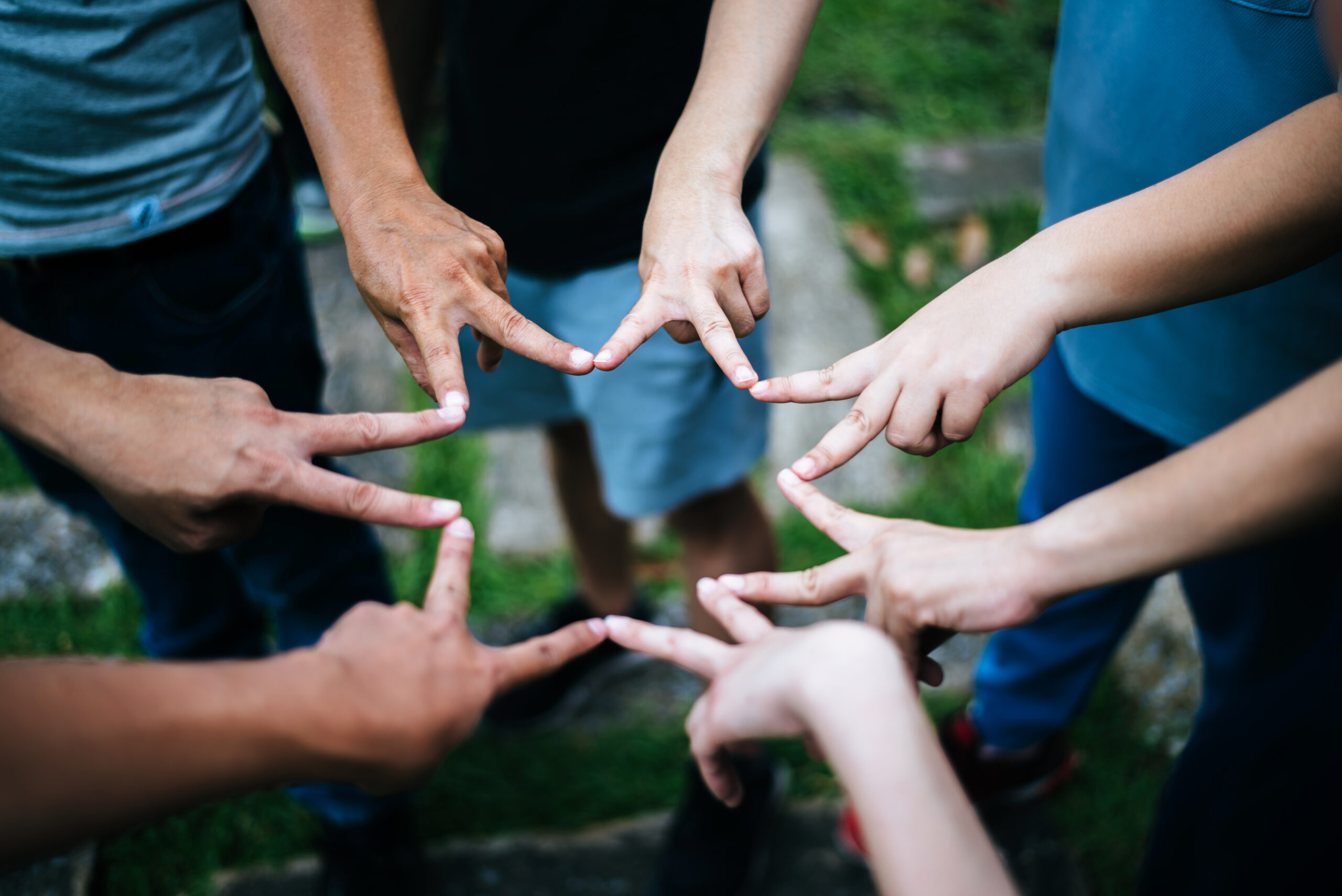 Group of young people collaborating at an Engage Youth Foundation program